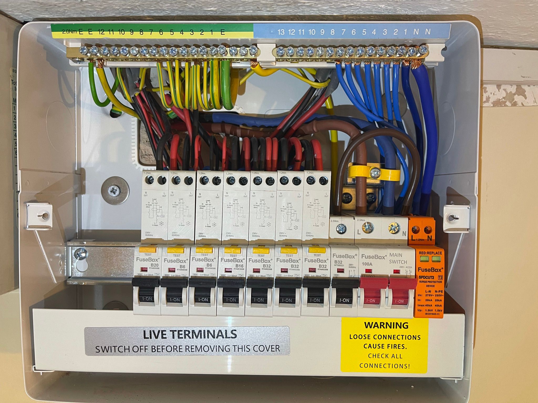 Fusebox upgrade in Halesowen