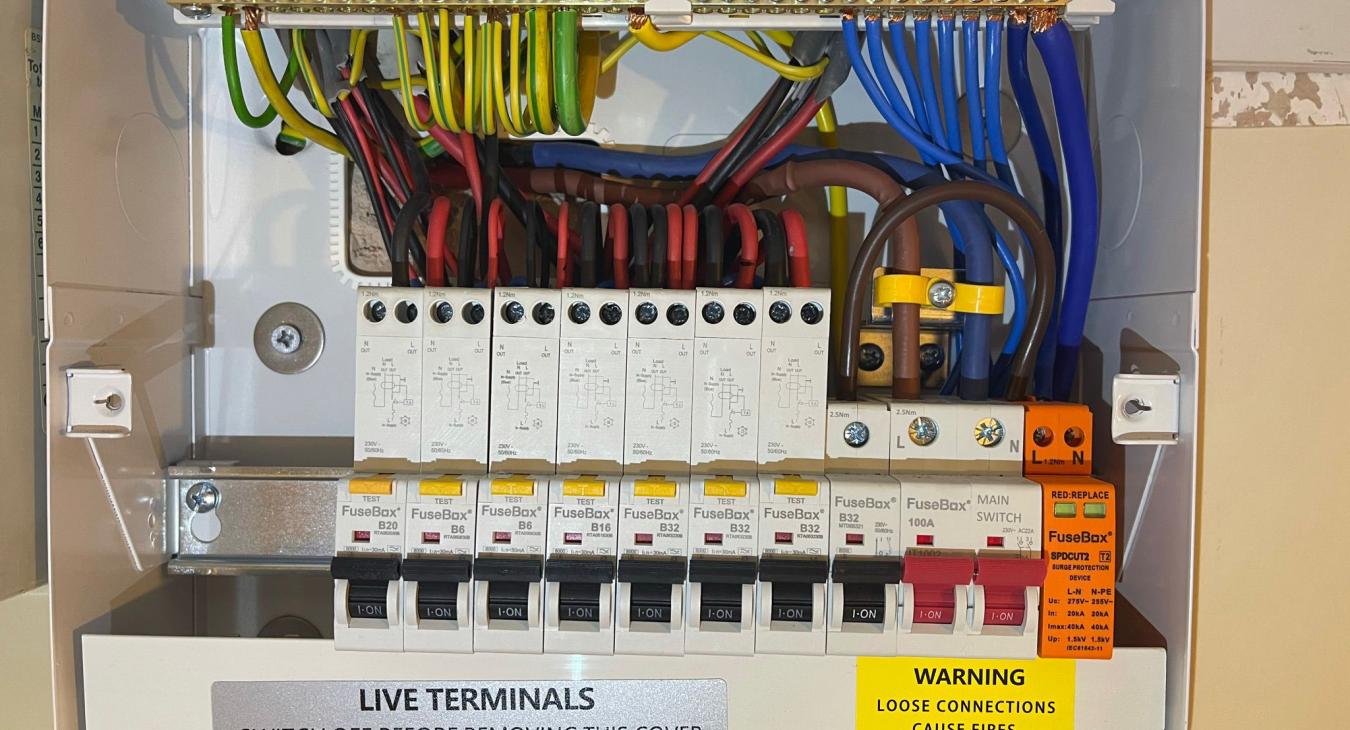 Fusebox upgrade in Halesowen