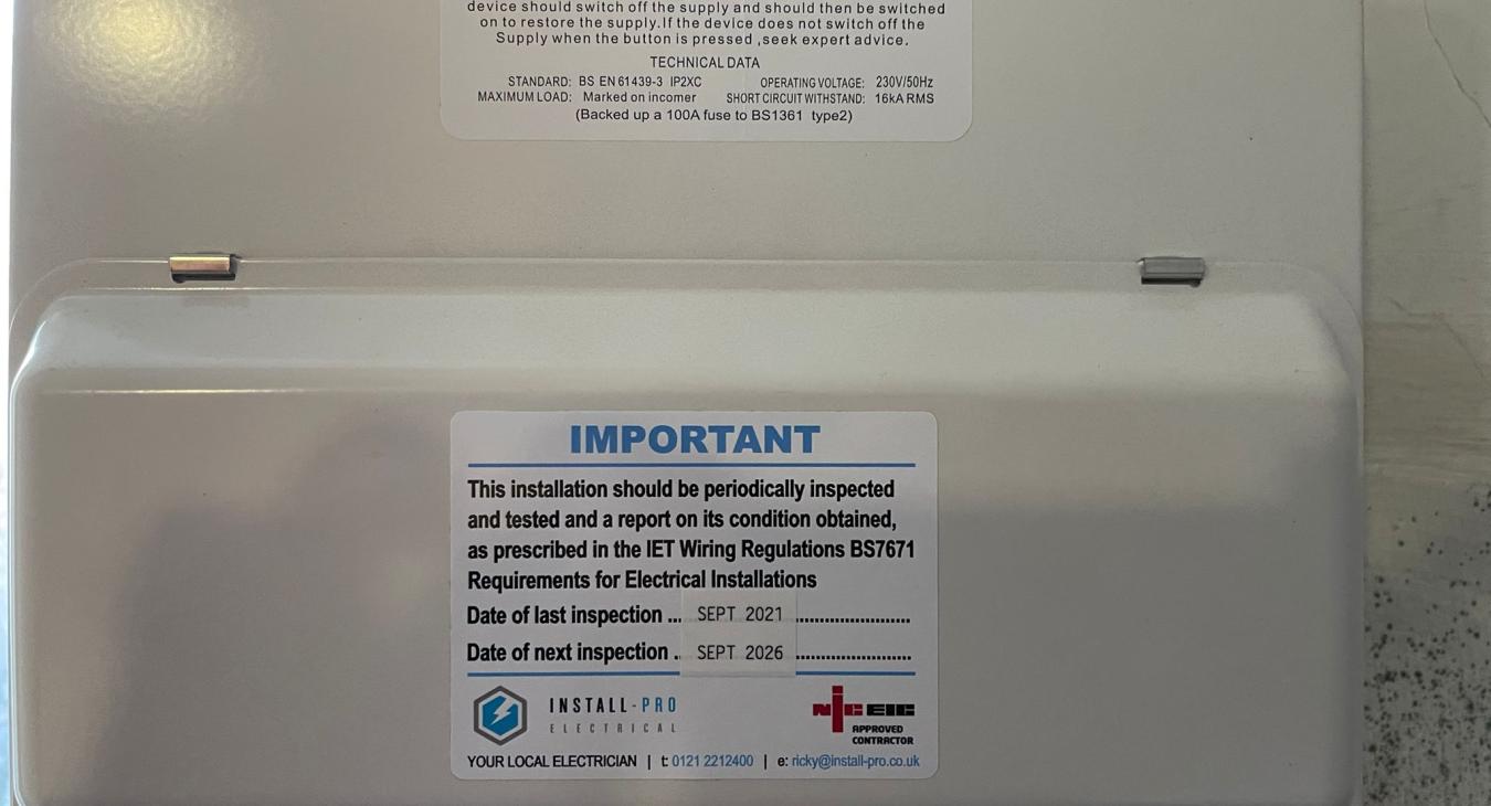 Fusebox upgrade in Halesowen